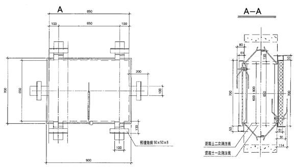 均化庫庫側檢修門的均化庫庫側入孔門由外門和內門組成，采用優質碳素鋼制造，堅固耐用、密封性能優越、開啟方便、便于檢查均化庫內情況。