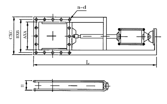 The pneumatic handspike gate is a product from improved traditional structure and has advanced technology and reliable quality