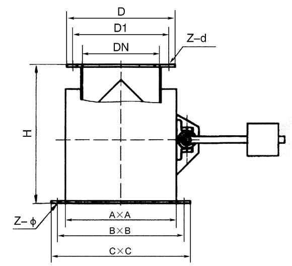 Cone wind-locking valve is widely used for the automatic adjustment and control to prevent wild wind from entering and ensure the smooth transportation of conveyer system in the industries such as building materials