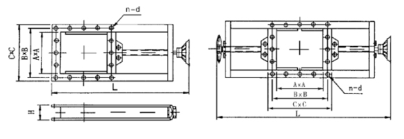 Manual single/double-way gate is extensively applied to control dust material flow through pipeline in the sectors of building materials