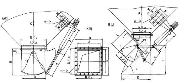 電液動(dòng)扇形閘門(mén)直接將電液推桿固定在閘門(mén)本體上，避免了用戶在現(xiàn)場(chǎng)定位的煩惱，安裝簡(jiǎn)便。